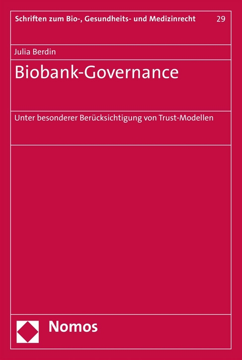 Biobank-Governance - Julia Berdin