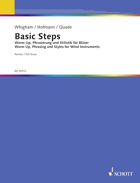 Basic Steps - Bernhard G. Hofmann, Renold Quade, Jiggs Whigham