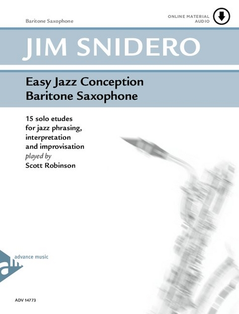 Easy Jazz Conception for Baritone Saxophone - Jim Snidero