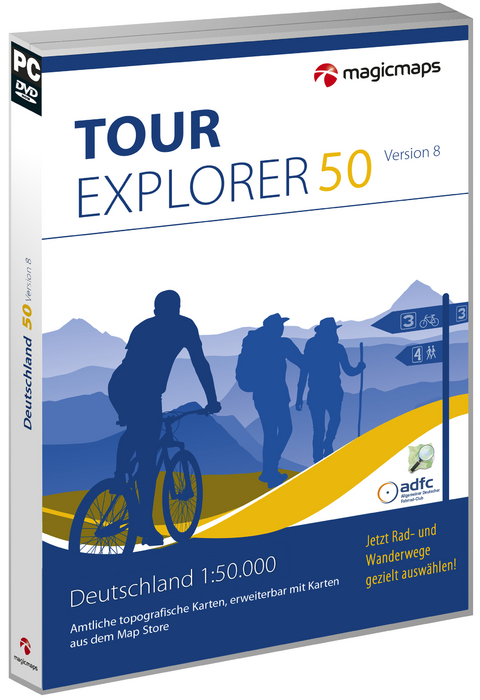 TOUR Explorer 50 Deutschland, Version 8.0