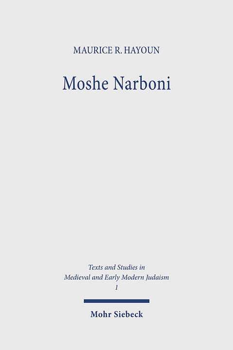 Moshe Narboni - Maurice R. Hayoun