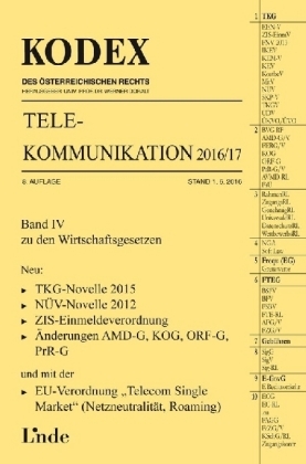 KODEX Telekommunikation 2016/17 - Wolfgang Feiel