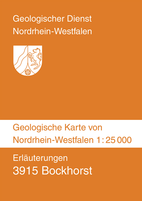 Geologische Karten von Nordrhein-Westfalen 1:25000 / Bockhorst - Manfred Dölling
