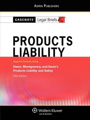 Products Liability - 