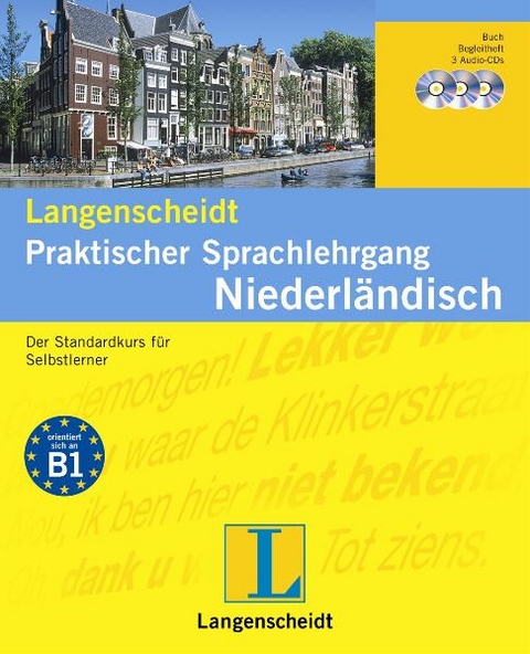 Langenscheidt Praktischer Sprachlehrgang Niederländisch - Buch und 3 Audio-CDs + Begleitheft - Annelies de Jonghe