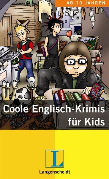 Coole Englisch-Krimis für Kids - Schuber mit 3 Büchern - Herbert Friedmann, Luisa Hartmann, Jan Schuld