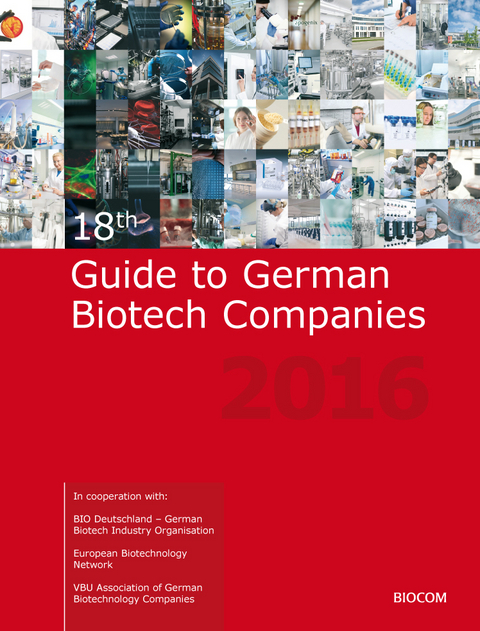 18th Guide to German Biotech Companies 2016 - 
