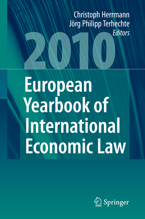 European Yearbook of International Economic Law 2010 - 