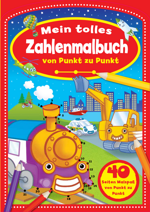 Mein tolles Zahlenmalbuch -  IGLOO BOOKS GmbH