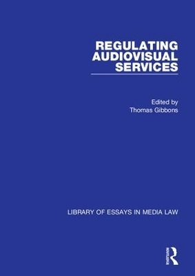 Regulating Audiovisual Services - 