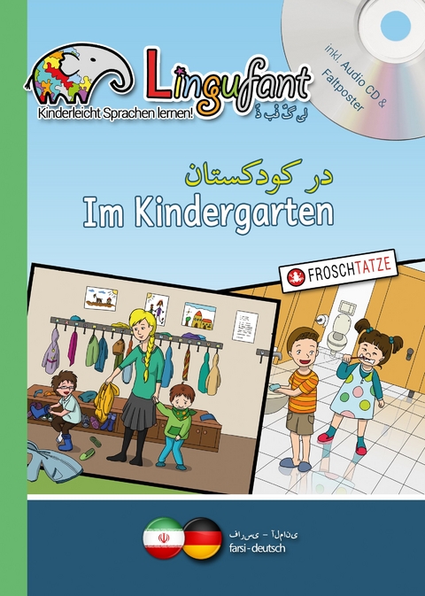 Lingufant - Im Kindergarten – Farsi/Deutsch - mit CD - Sabrina Heuer-Diakow