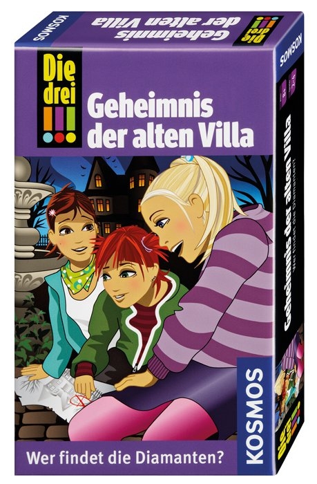 Die drei !!!, Geheimnis der alten Villa (Kinderspiel) - 