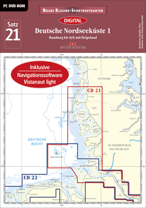 Satz 21: Deutsche Nordseeküste 1 (DVD-ROM, Ausgabe 2016)