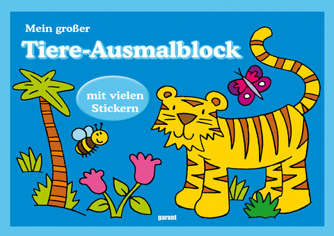 Mein großer Tiere Ausmalblock