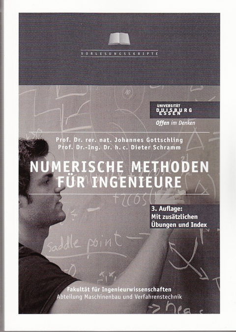 Numerische Methoden für Ingenieure - Dieter Schramm, Johannes Gottschling