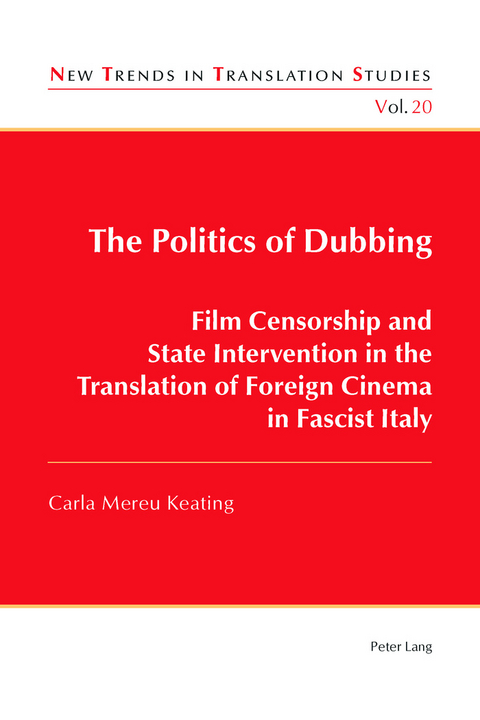 The Politics of Dubbing - Carla Mereu Keating