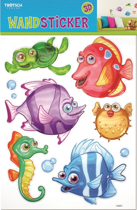 Wandsticker Fische