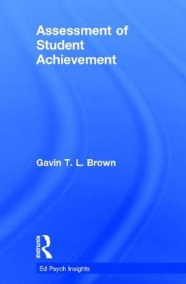 Assessment of Student Achievement -  Gavin T. L. Brown