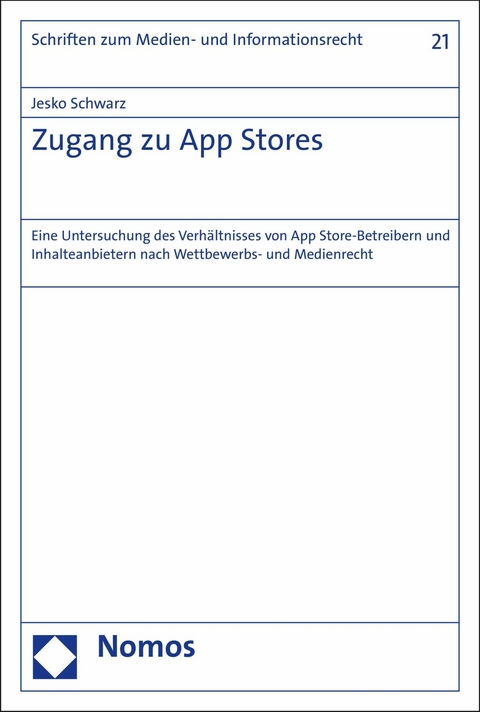 Zugang zu App Stores -  Jesko Schwarz