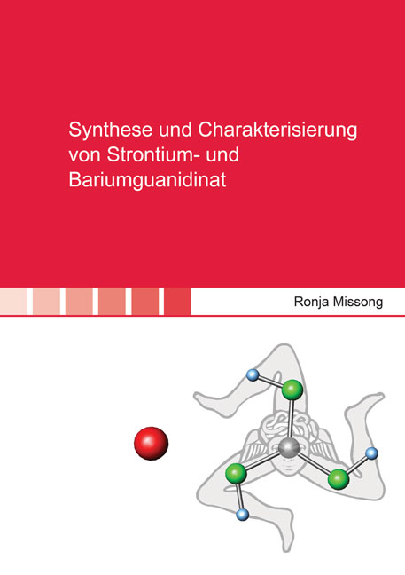 Synthese und Charakterisierung von Strontium- und Bariumguanidinat - Ronja Missong