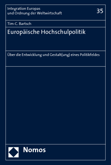 Europäische Hochschulpolitik - Tim-C. Bartsch
