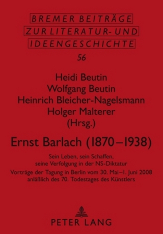 Ernst Barlach (1870-1938) - Heidi Beutin; Wolfgang Beutin; Heinrich Bleicher-Nagelsmann