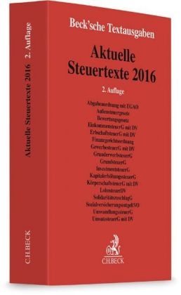 Aktuelle Steuertexte 2016