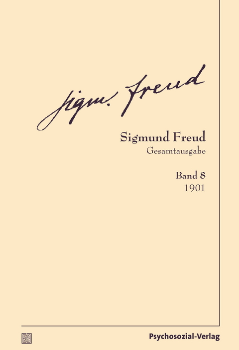 Gesamtausgabe (SFG), Band 8 - Sigmund Freud