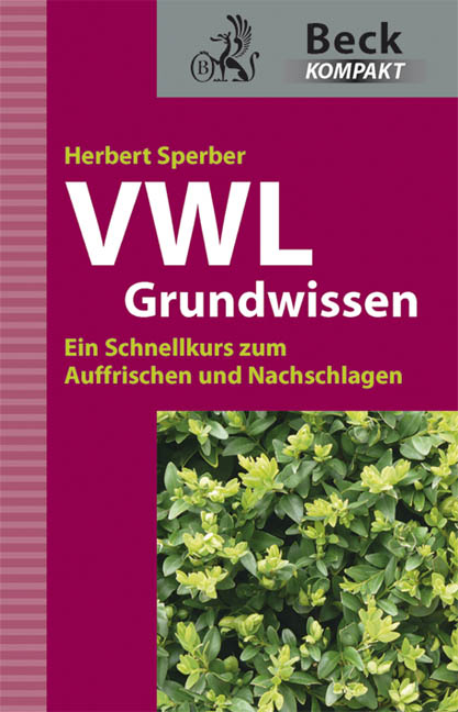 VWL Grundwissen - Herbert Sperber