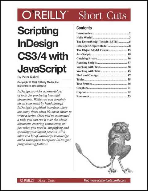 Scripting Indesign Cs3/4 with JavaScript - Dr Peter Kahrel