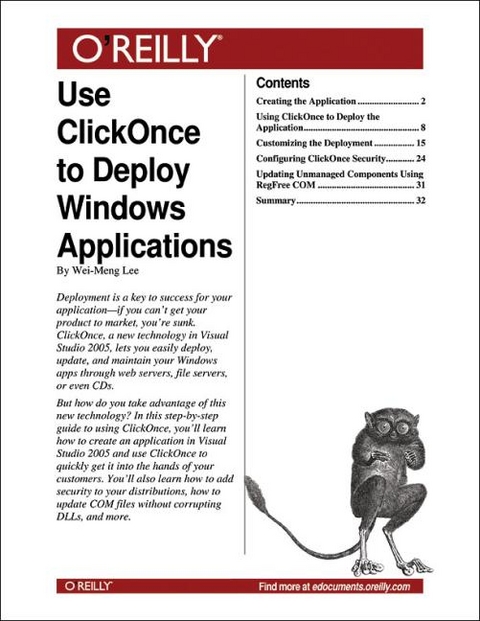 Use Clickonce to Deploy Windows Applications - Wei-Meng Lee