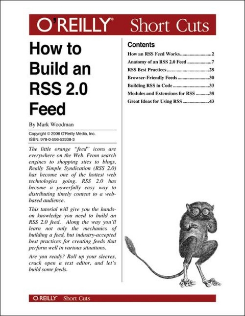 How to Build an Rss 2.0 Feed - Mark Woodman