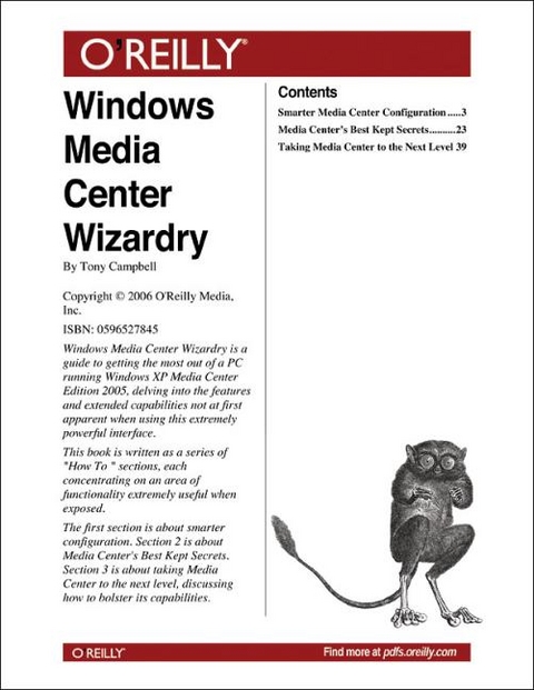Windows Media Center Wizardry - Tony Campbell