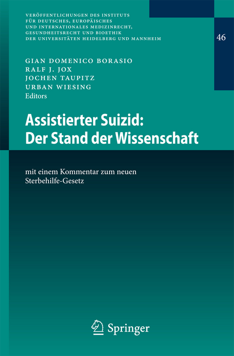 Assistierter Suizid: Der Stand der Wissenschaft - 