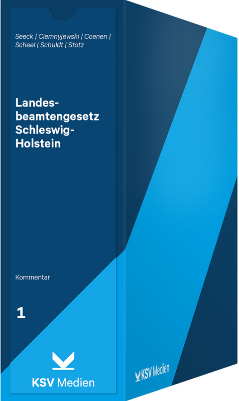 Landesbeamtengesetz Schleswig-Holstein - Erich Seeck, Norina Ciemnyjewski, Christiane Coenen, Uta Scheel, Sylvia Schuldt, Michael Stotz