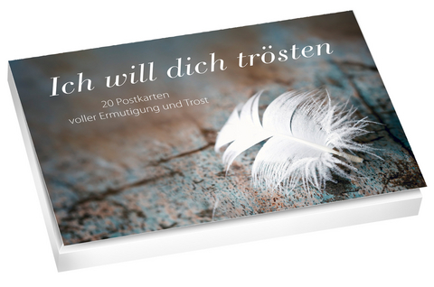 Ich will dich trösten - Postkartenbuch