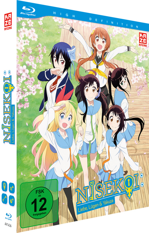 Nisekoi - 2. Staffel - Blu-ray 1 + Sammelschuber - Akiyuki Shinbo, Naoyuki Tatsuwa