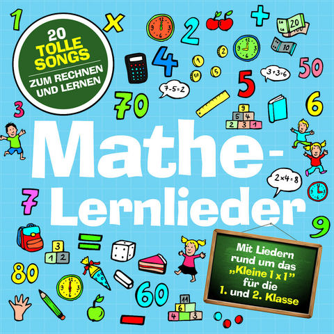 Mathe-Lernlieder, 1 Audio-CD -  Marie &  Finn