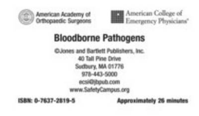 Bloodborne Pathogens - 