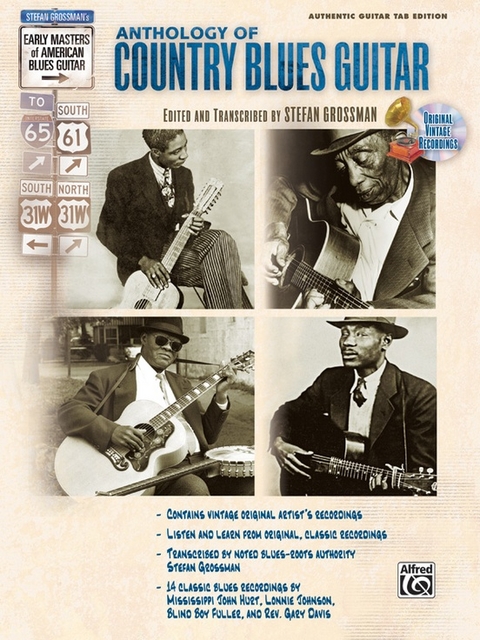 The Anthology of Country Blues Guitar - Stefan Grossman