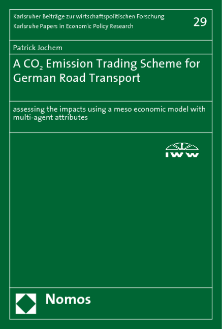 A CO2 Emission Trading Scheme for German Road Transport - Patrick Jochem