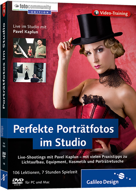 Perfekte Porträtfotos im Studio - Pavel Kaplun
