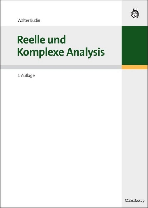 Reelle und Komplexe Analysis - Walter Rudin