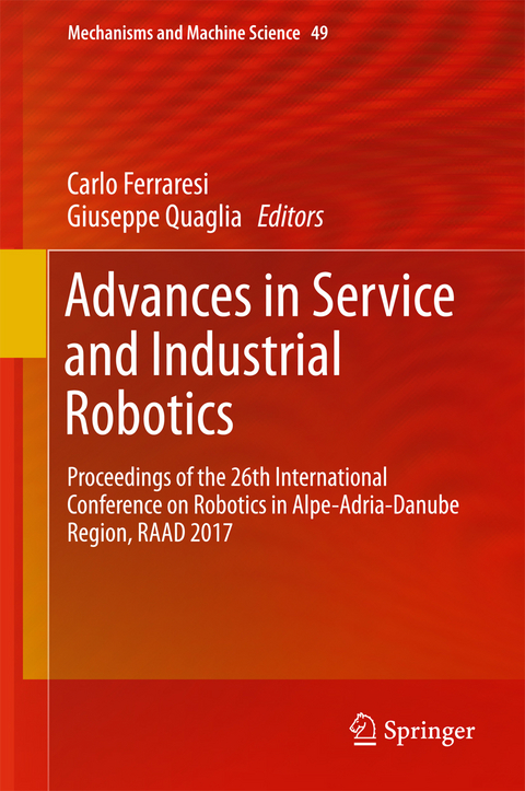 Advances in Service and Industrial Robotics - 