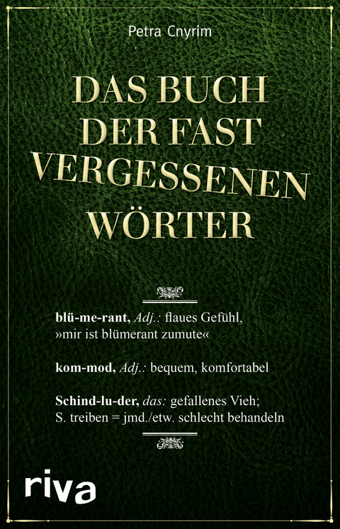 Das Buch der fast vergessenen Wörter - Petra Cnyrim