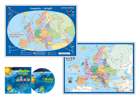 Europareise-Würfelspiel - Heinrich Stiefel