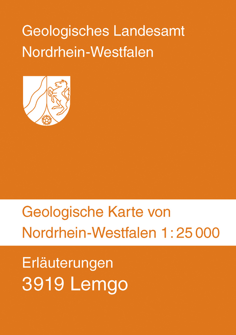 Geologische Karten von Nordrhein-Westfalen 1:25000 / Lemgo - Jochen Farrenschon
