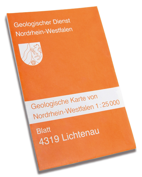 Geologische Karten von Nordrhein-Westfalen 1:25000 / Lichtenau - Volker Friedlein