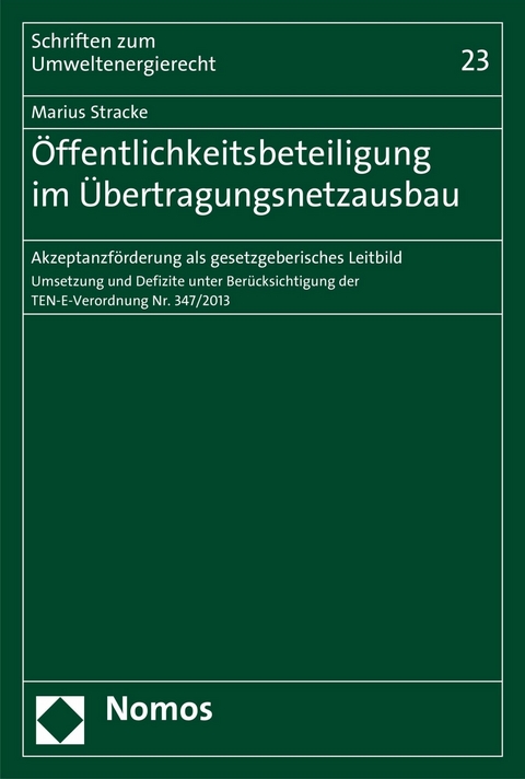 Öffentlichkeitsbeteiligung im Übertragungsnetzausbau - Marius Stracke