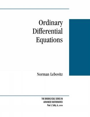 Ordinary Differential Equations - Norman R. Lebovitz